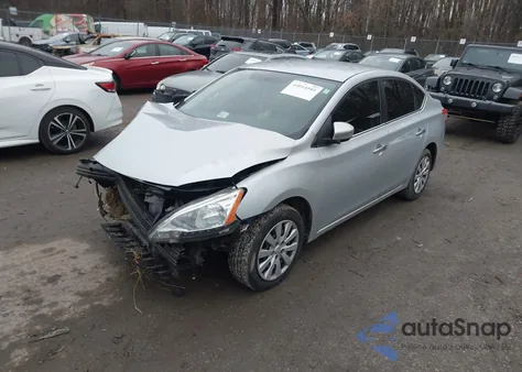 2014 Nissan Sentra S from USA, damaged, VIN 3N1AB7AP5EY205297